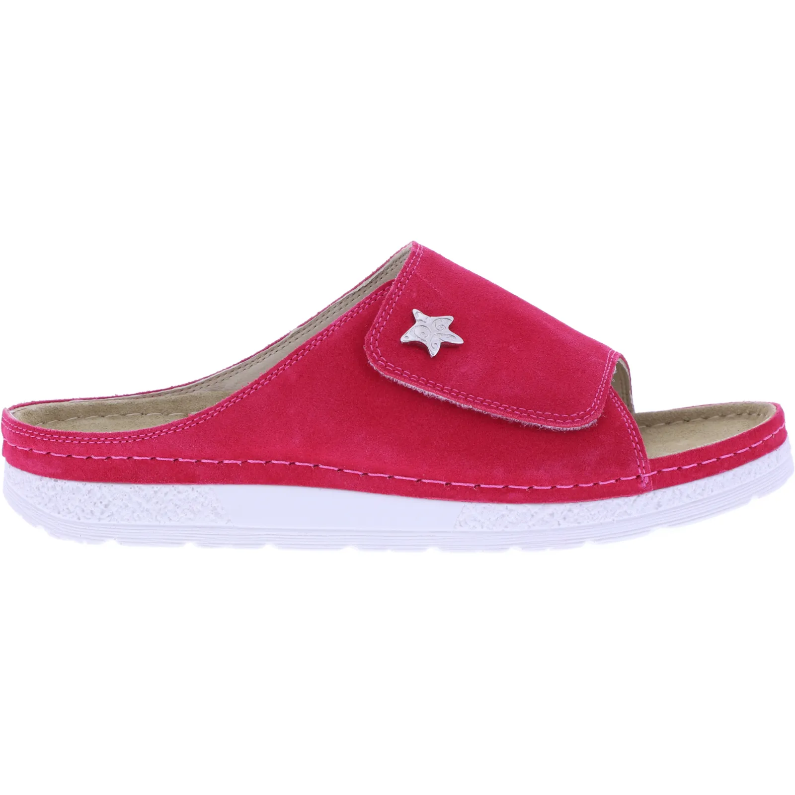 Berkemann / Modell: Ronja / Pink Veloursleder / Form: Evora / Art: 01920-207 / Damen Pantoletten