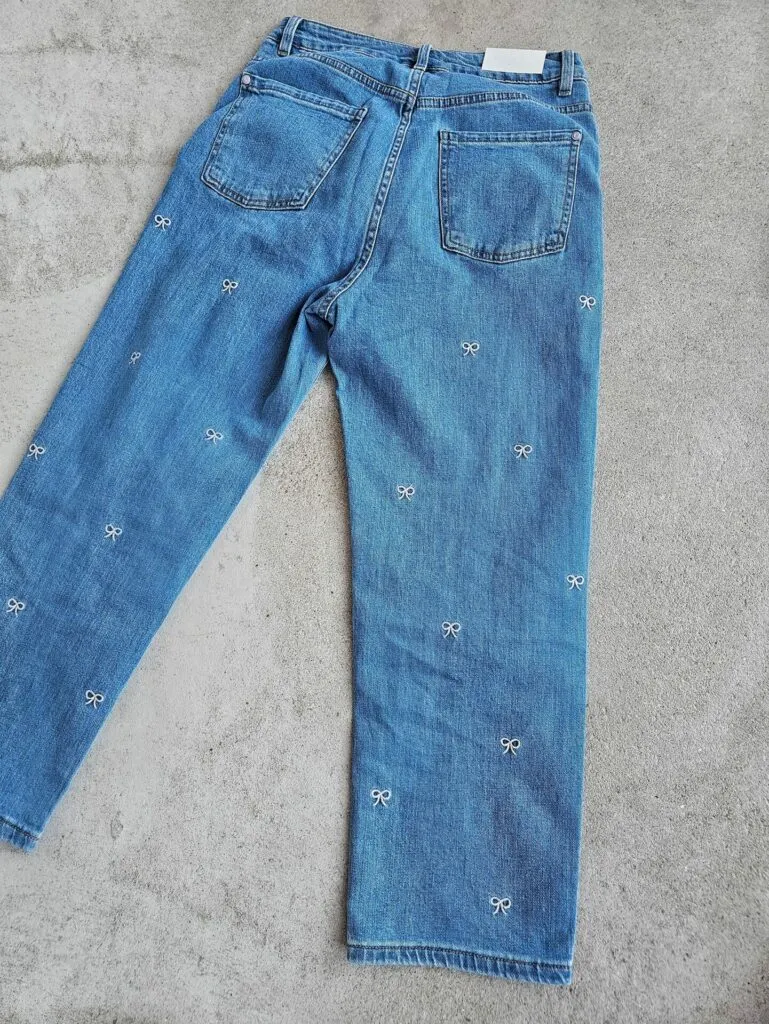Boyfriend Jeans BOWTIFUL blau