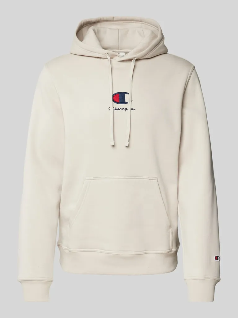 CHAMPION Hoodie mit Label-Stitching (beige) online kaufen