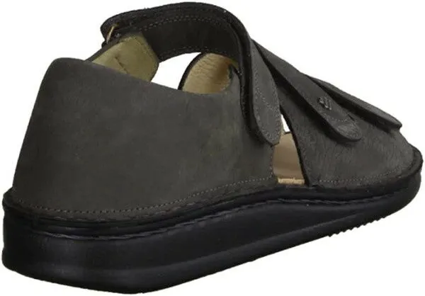 Finn Comfort Baltrum Grey (grau) - Sandale - Herrenschuhe Sandale/Pantolette, Grau, Leder (Impala)