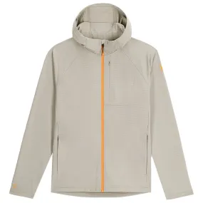 Fleece Spyder ---Gridweb Fleece Hoodie Concrete