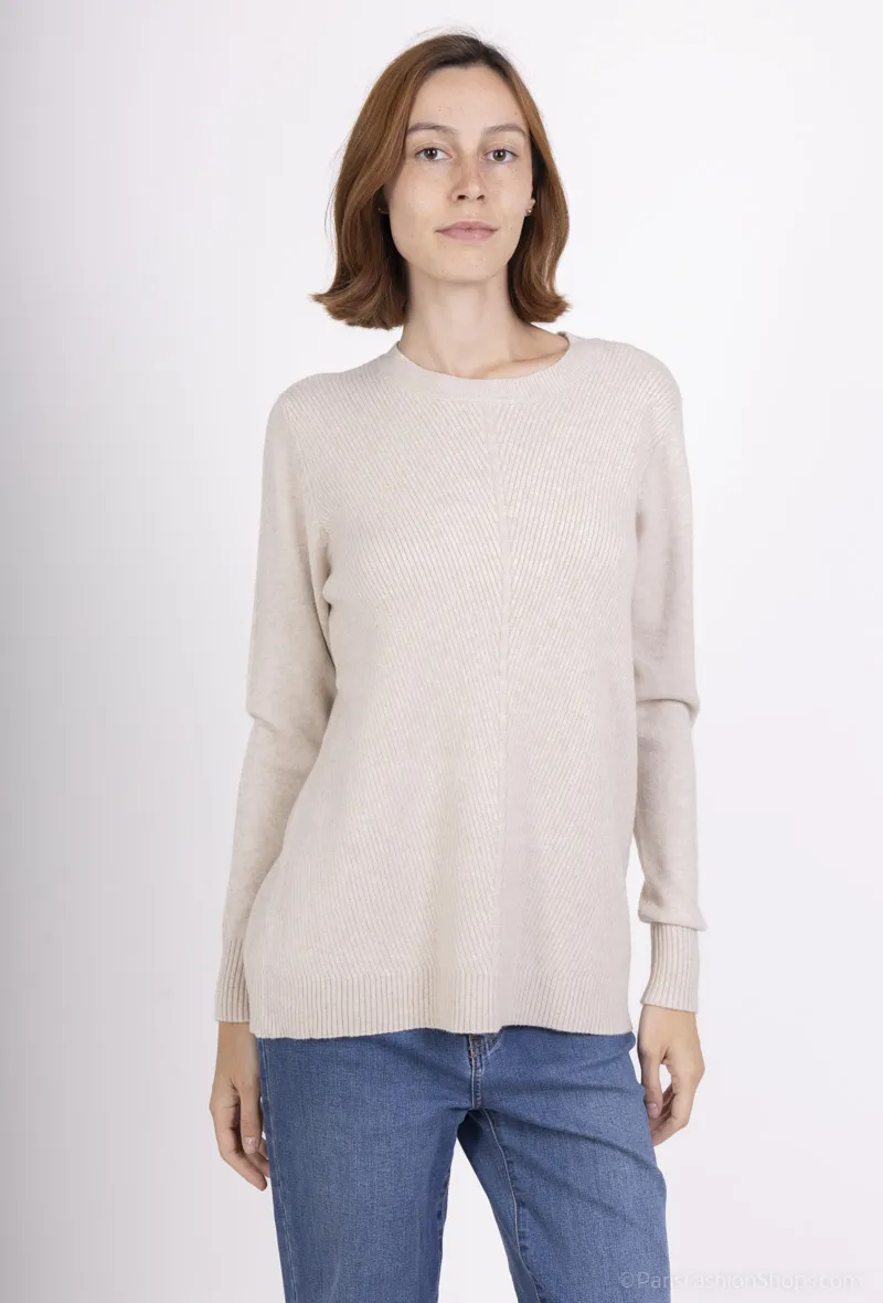 Gemusterter Pullover