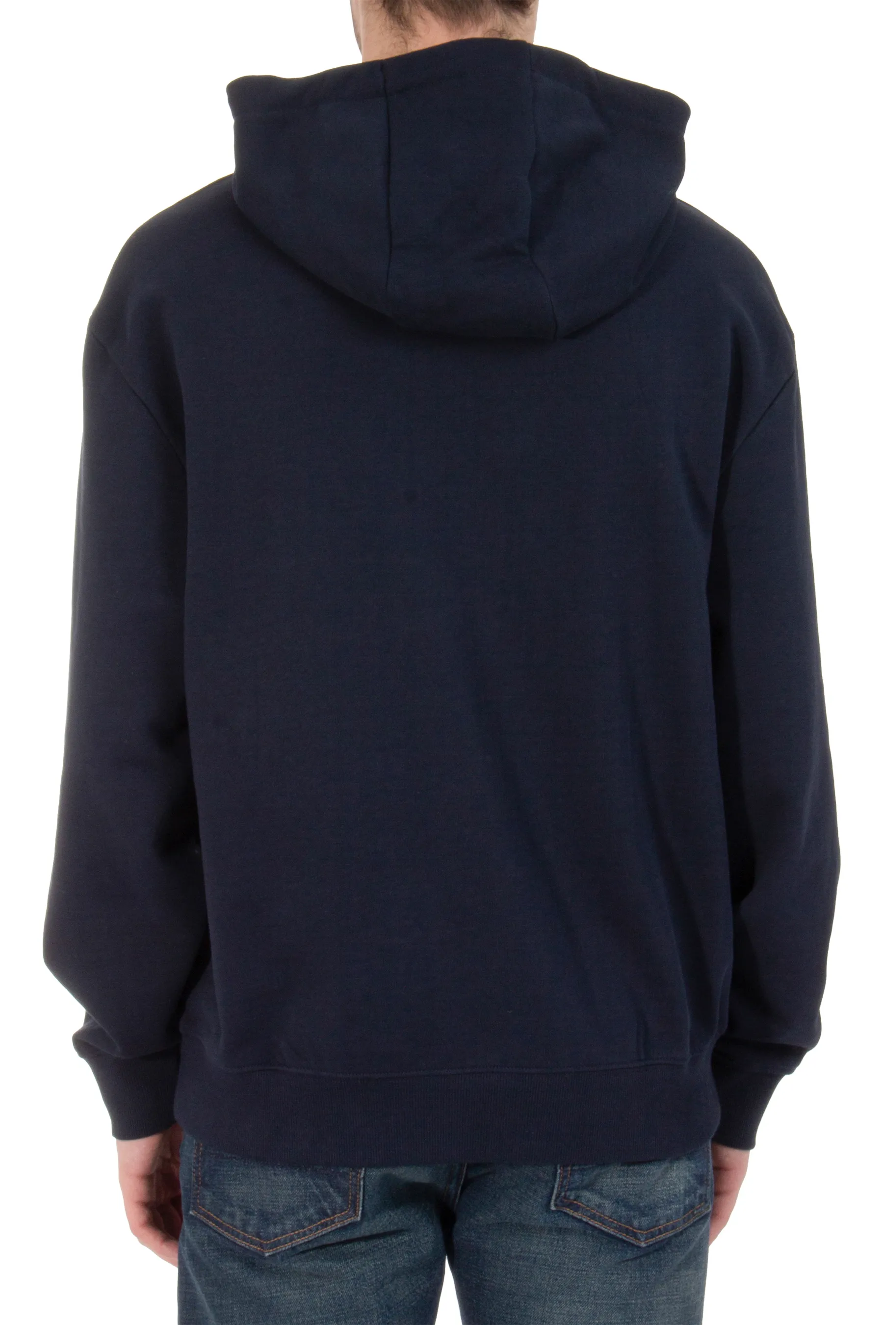HUGO Printed Cotton Hoodie Dapo  