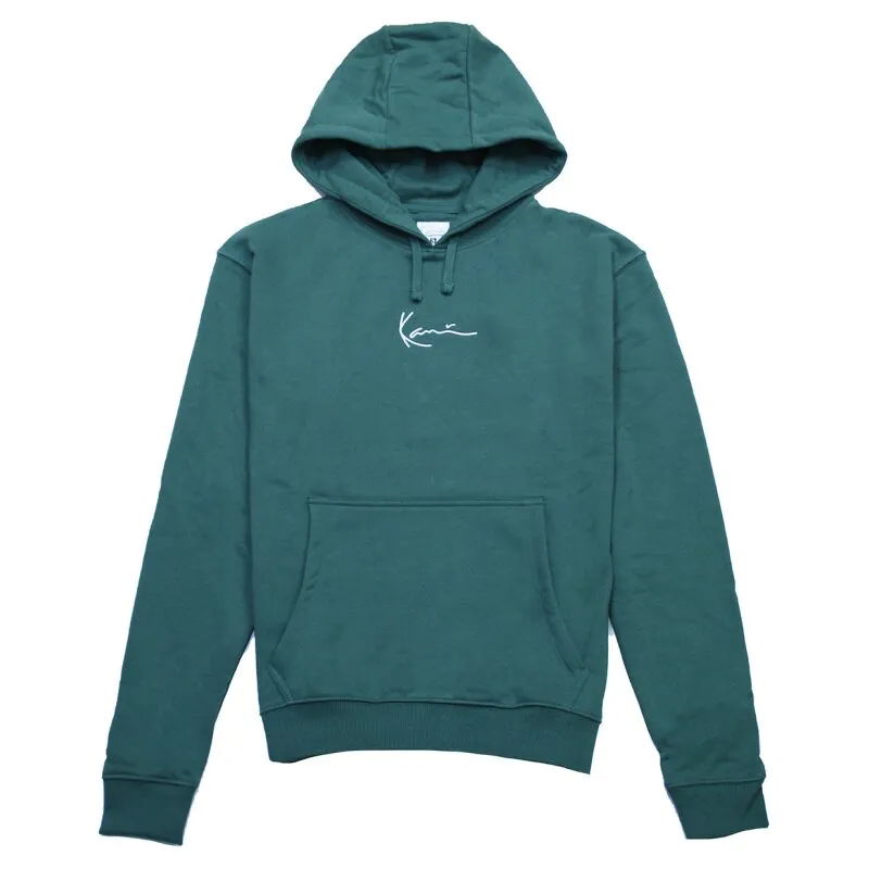 Karl Kani Herren Hoodie Signature dark green