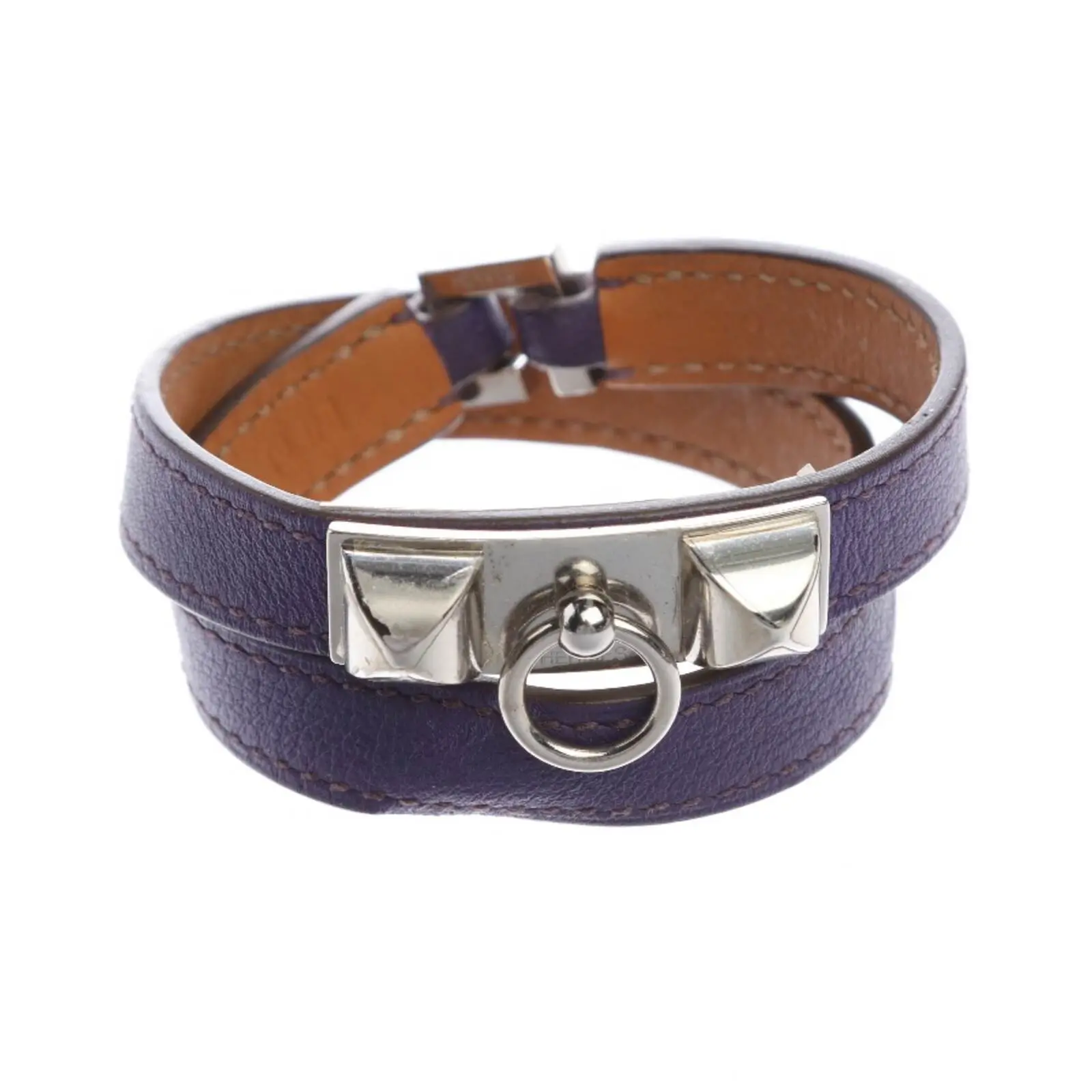 Kelly Double Tour Armband Lila