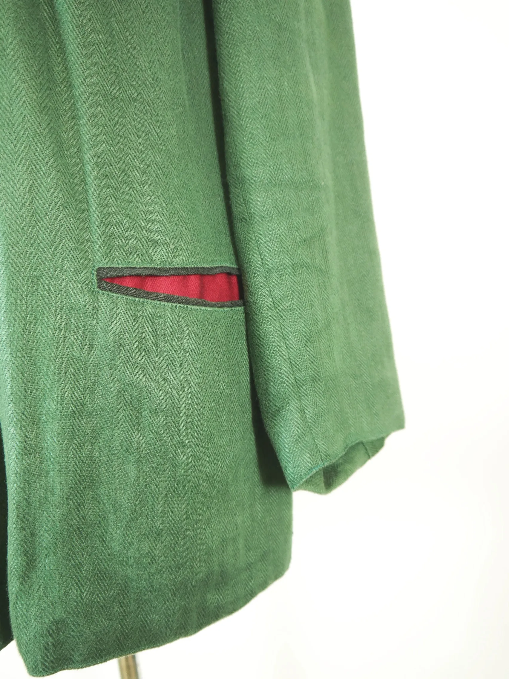 Klasse grün mit Hirschhornknopf hammer Herren Janker Trachtenjacke Gr.52