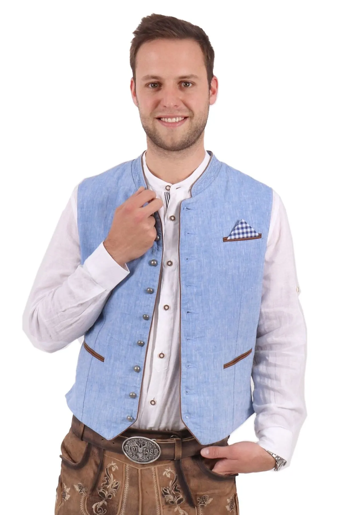 Krüger - Herren Trachten Weste, Platzhirsch (91501)