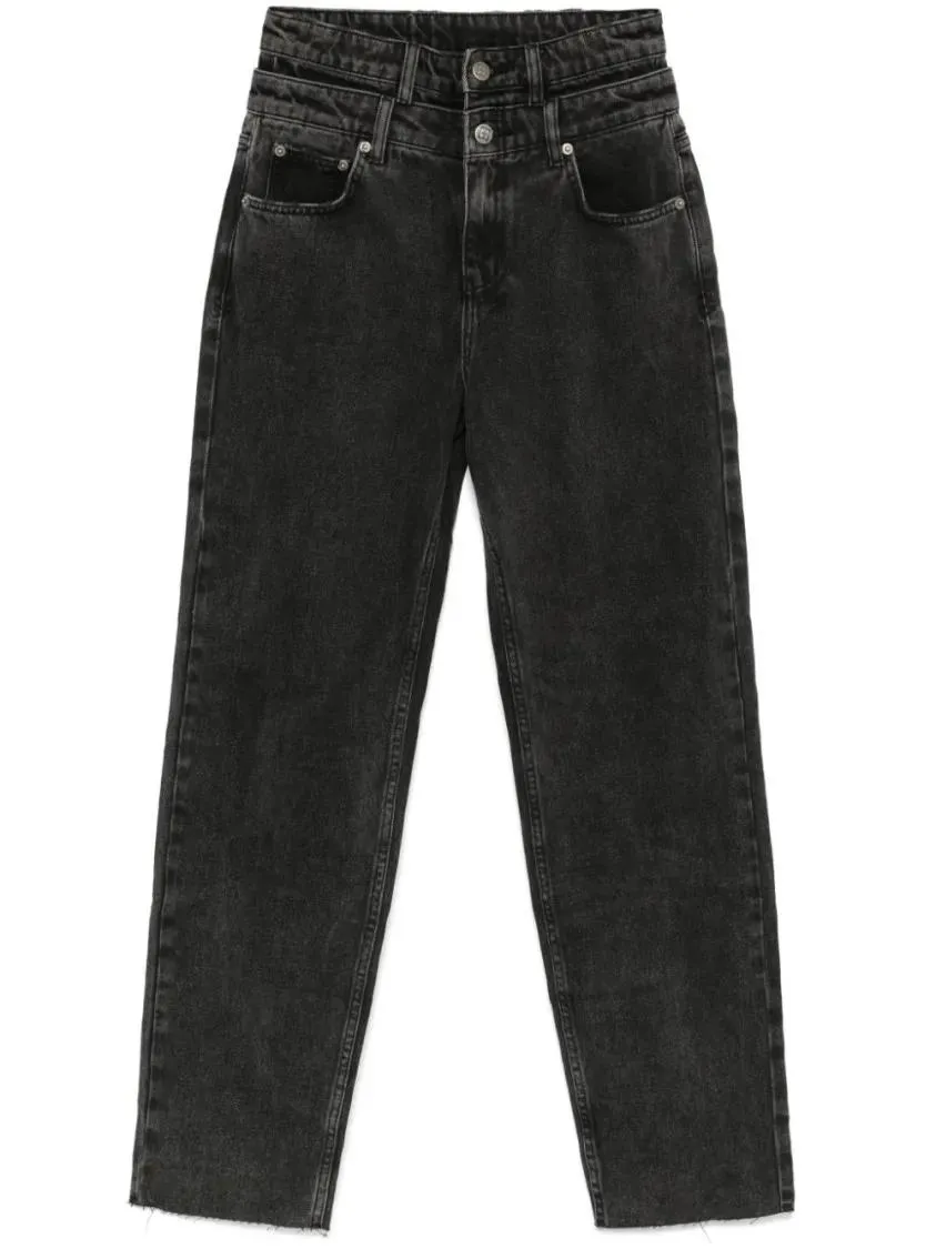   Ksubi  Black Double Closure Jeans Black  Jeans 