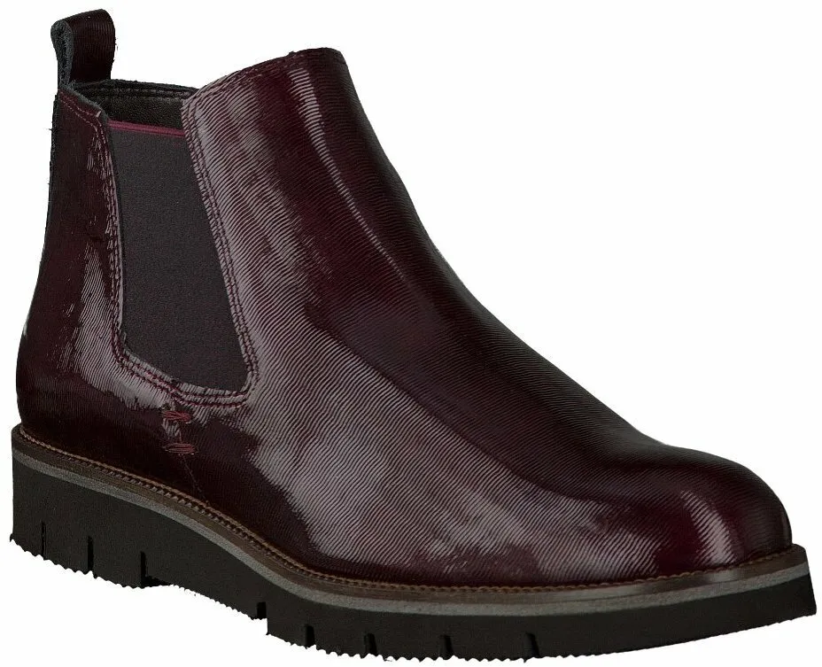 Leder-Boots 102293638468 (Bordeaux)