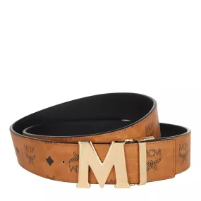   MCM  Claus Visetos Belt 24K Cognac  Wendegürtel 