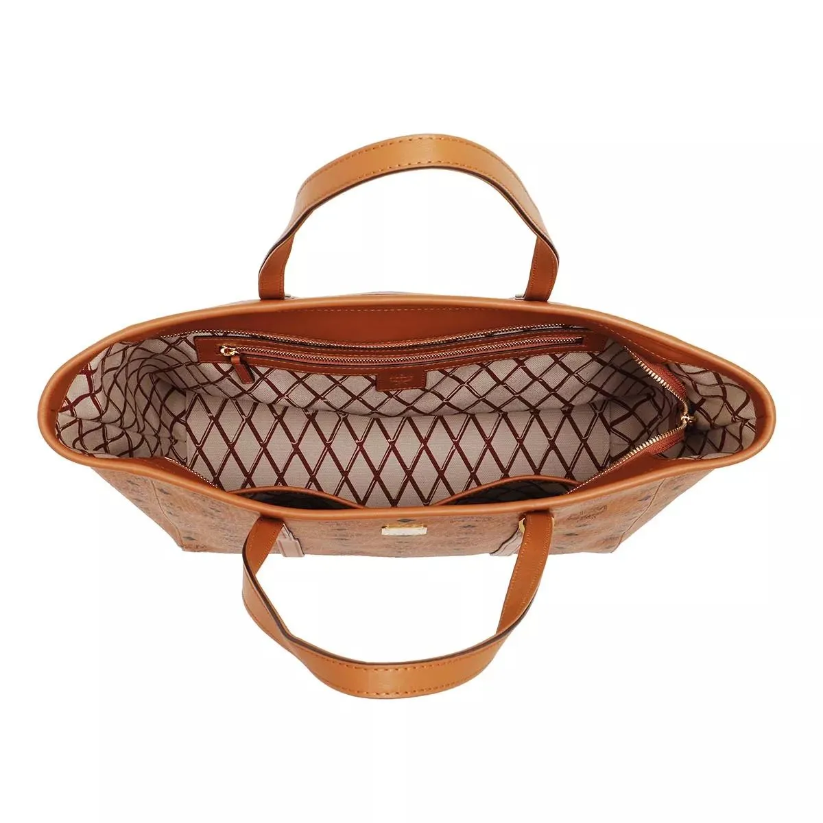   MCM  Mcm Toni Vi Shopper Med Co Cognac  Shopper 