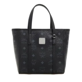  MCM  Mcm Toni Vi Shopper Mni Bk Black  Tote 
