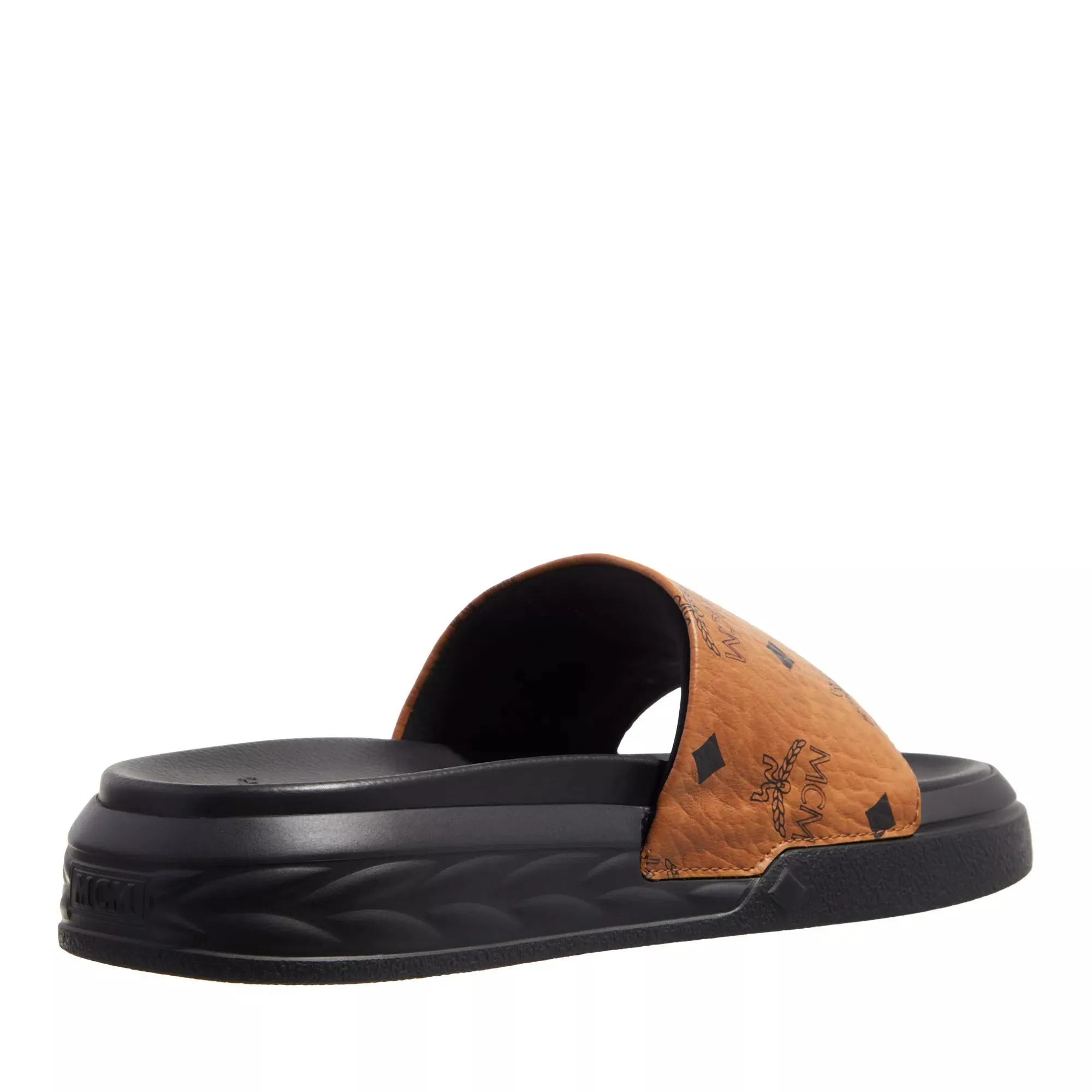   MCM  U Mcm Col Vi New Slide Co Cognac  Slide 