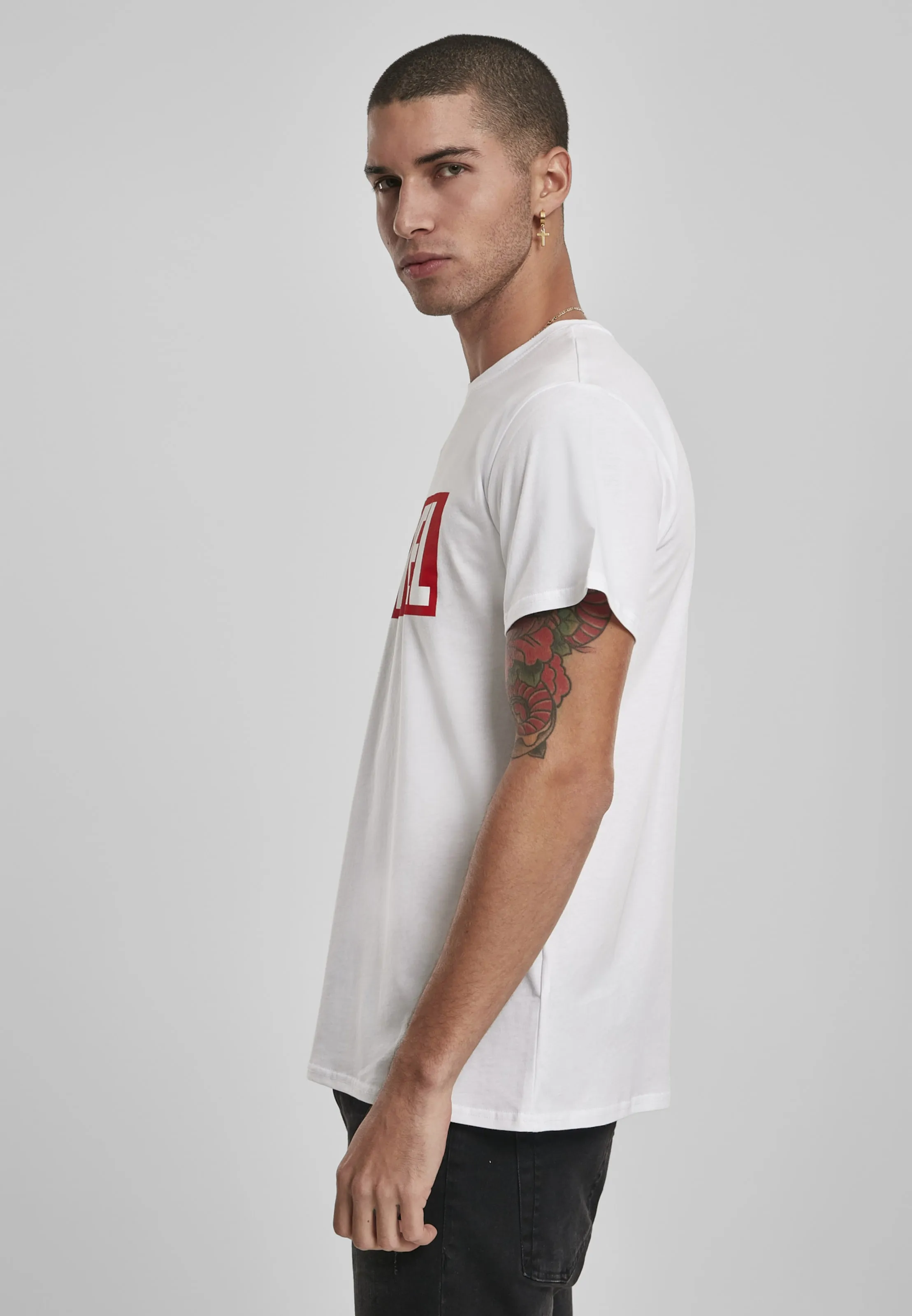 Mister Tee T-Shirt in Weiß