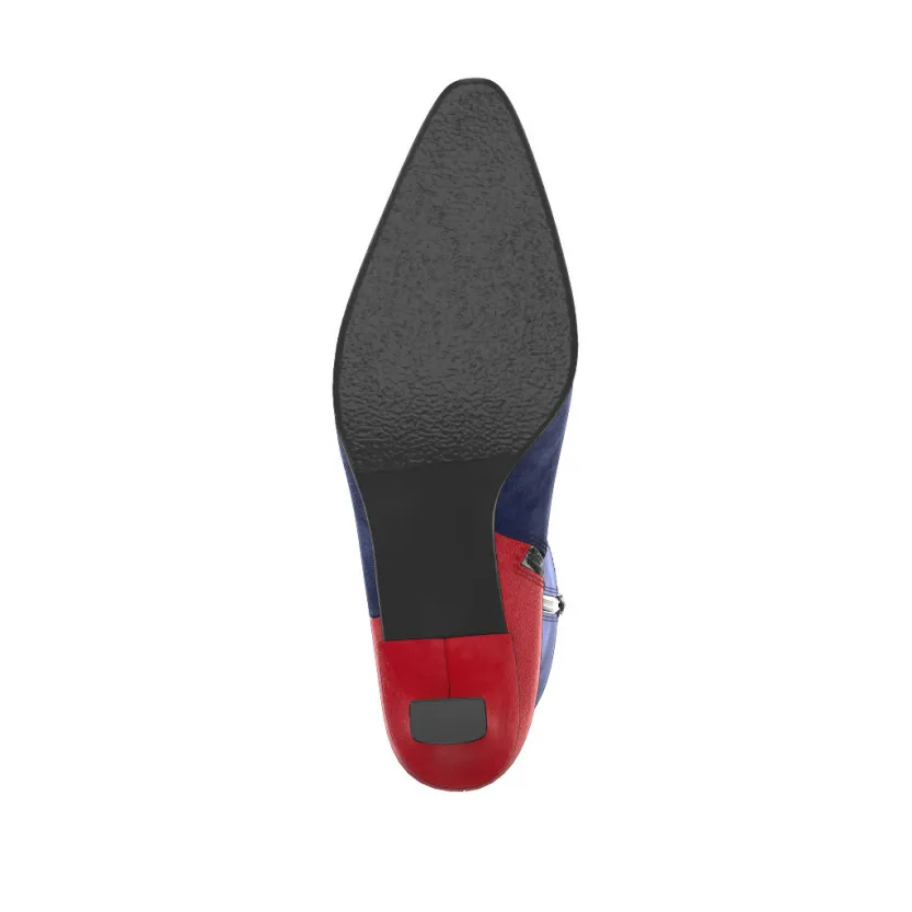 Mittelhohe Stiefel mit Spitze 49369