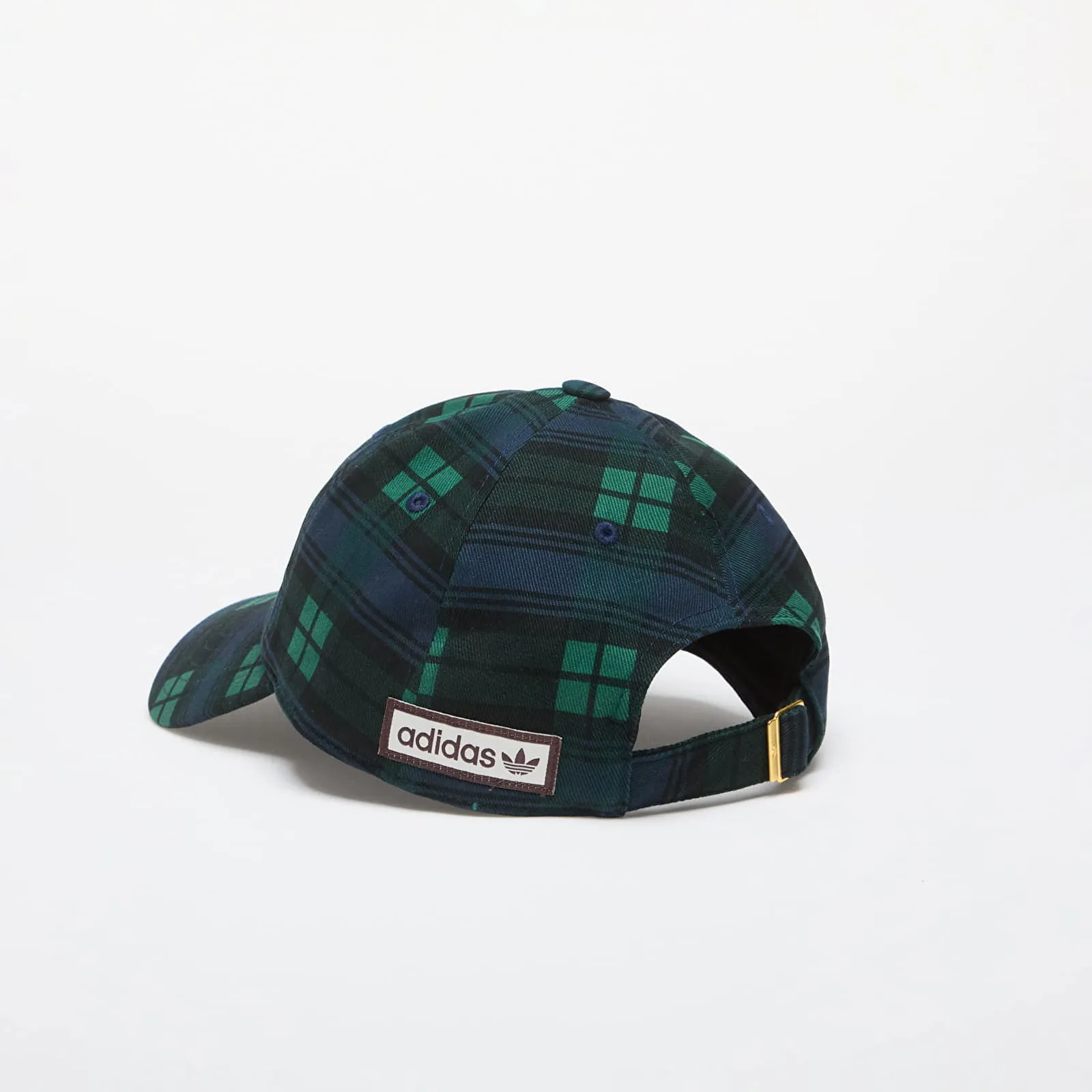 Mütze adidas Originals Tartan Baseball Cap Night Indigo/ Collegiate Green IY1536
