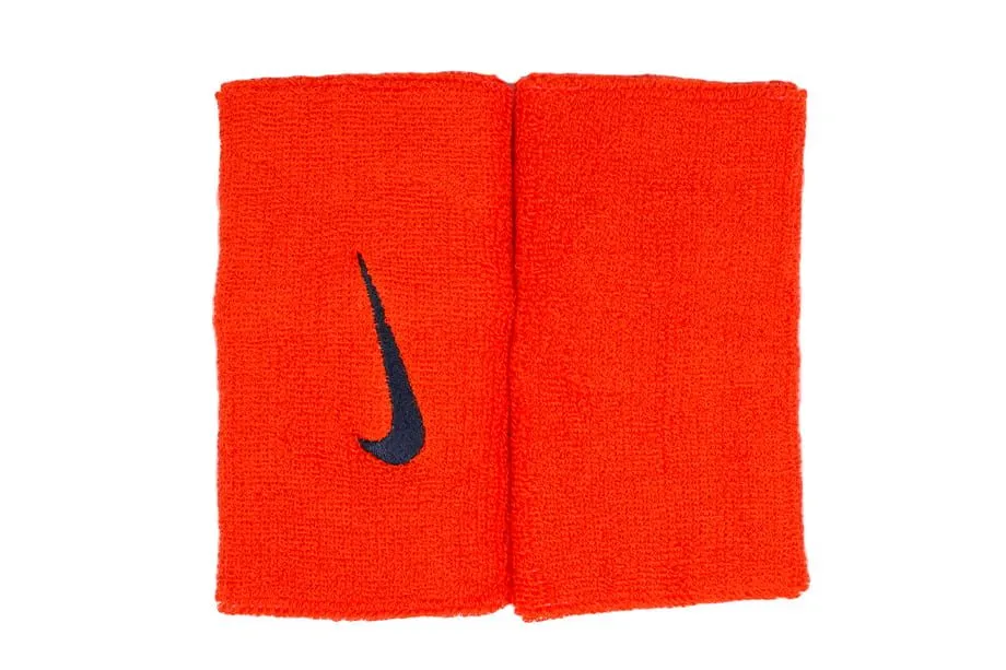 Nike Armbänder Swoosh Doublewide Wristbands N0001586804OS