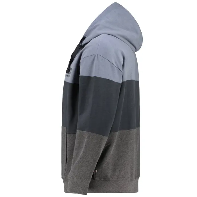 North Sweatjacke im Colorblock-Design, grau 