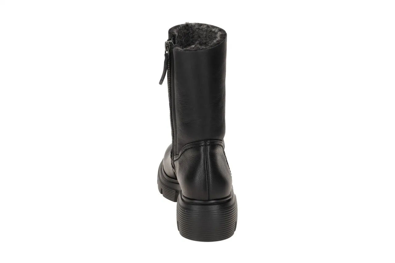 Paul Green 8064 Stiefel schwarz Lammfutter