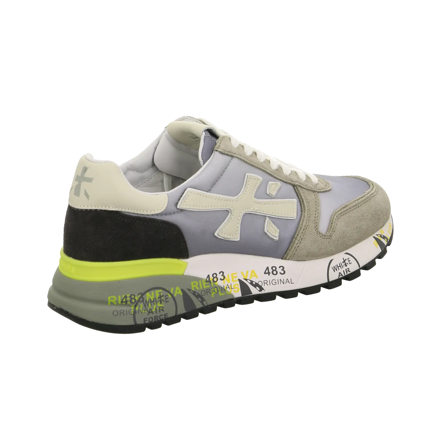 Premiata Schnürschuh sportiv mittel-grau