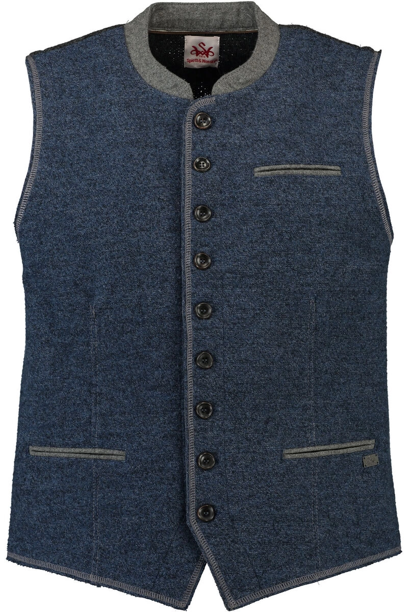 SPIETH & WENSKY Walk-Weste Novum blau