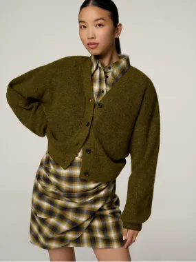 Strickjacke mit Alpaka