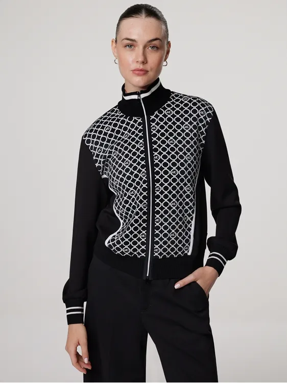 Strickjacke mit Baumwolle