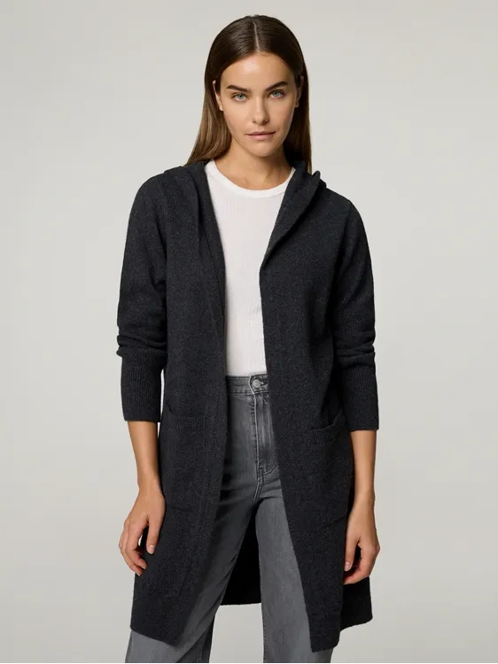 Strickjacke mit Bio-Baumwolle