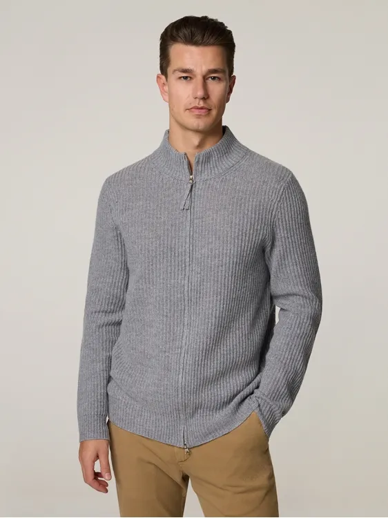 Strickjacke mit Kaschmir