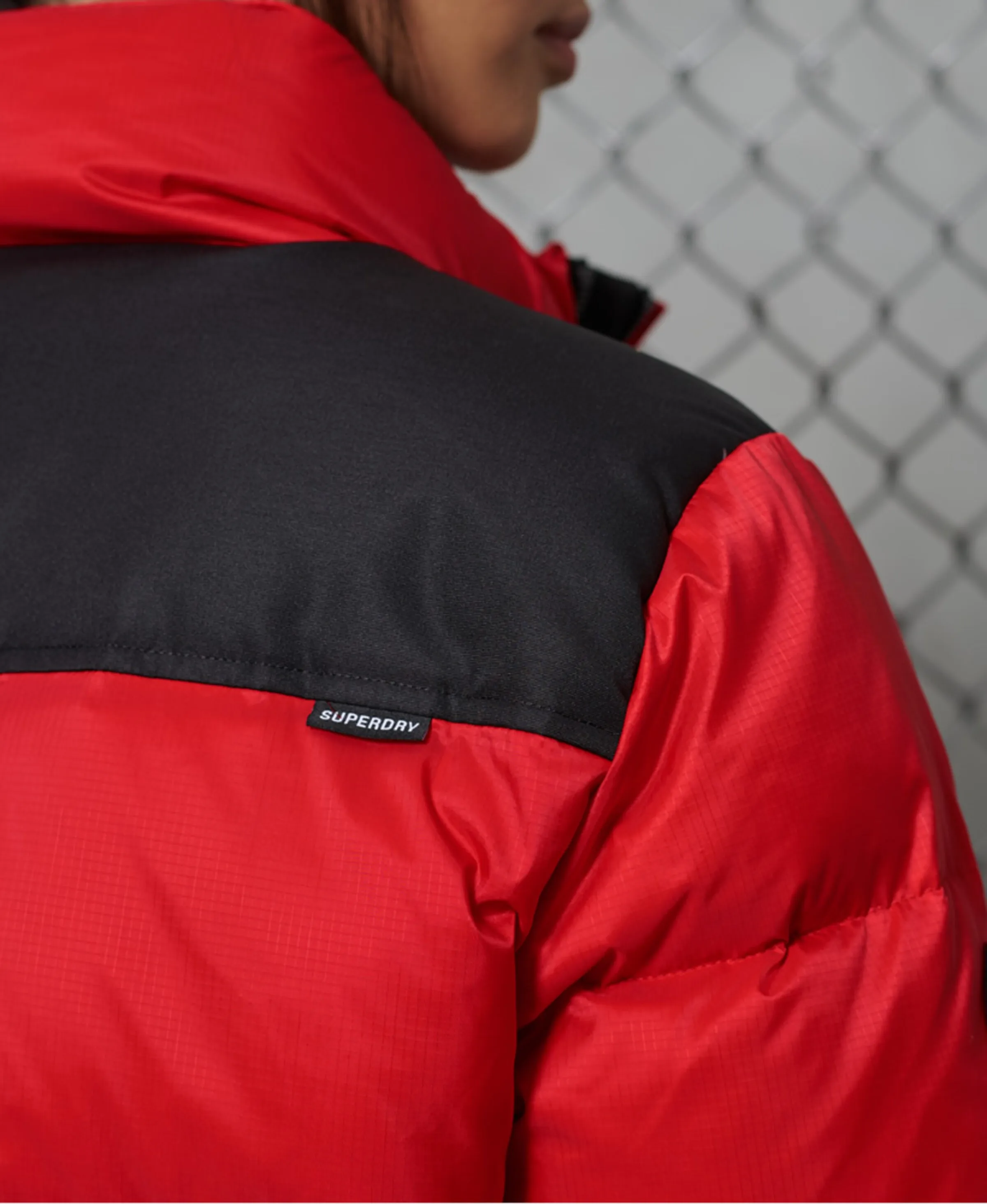 Superdry Jacke in Hellrot