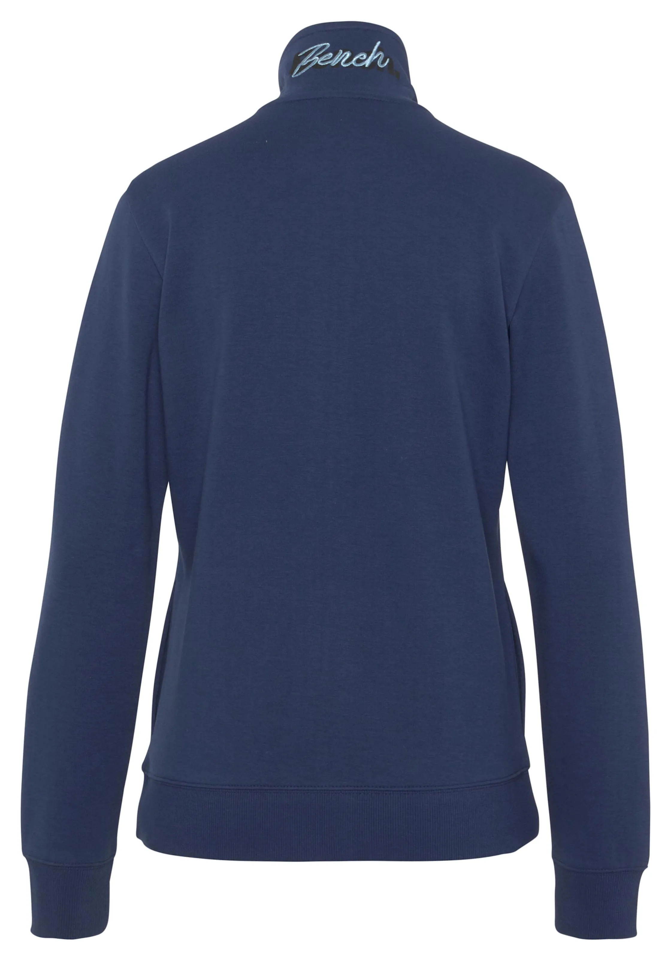 Sweatjacke in blau