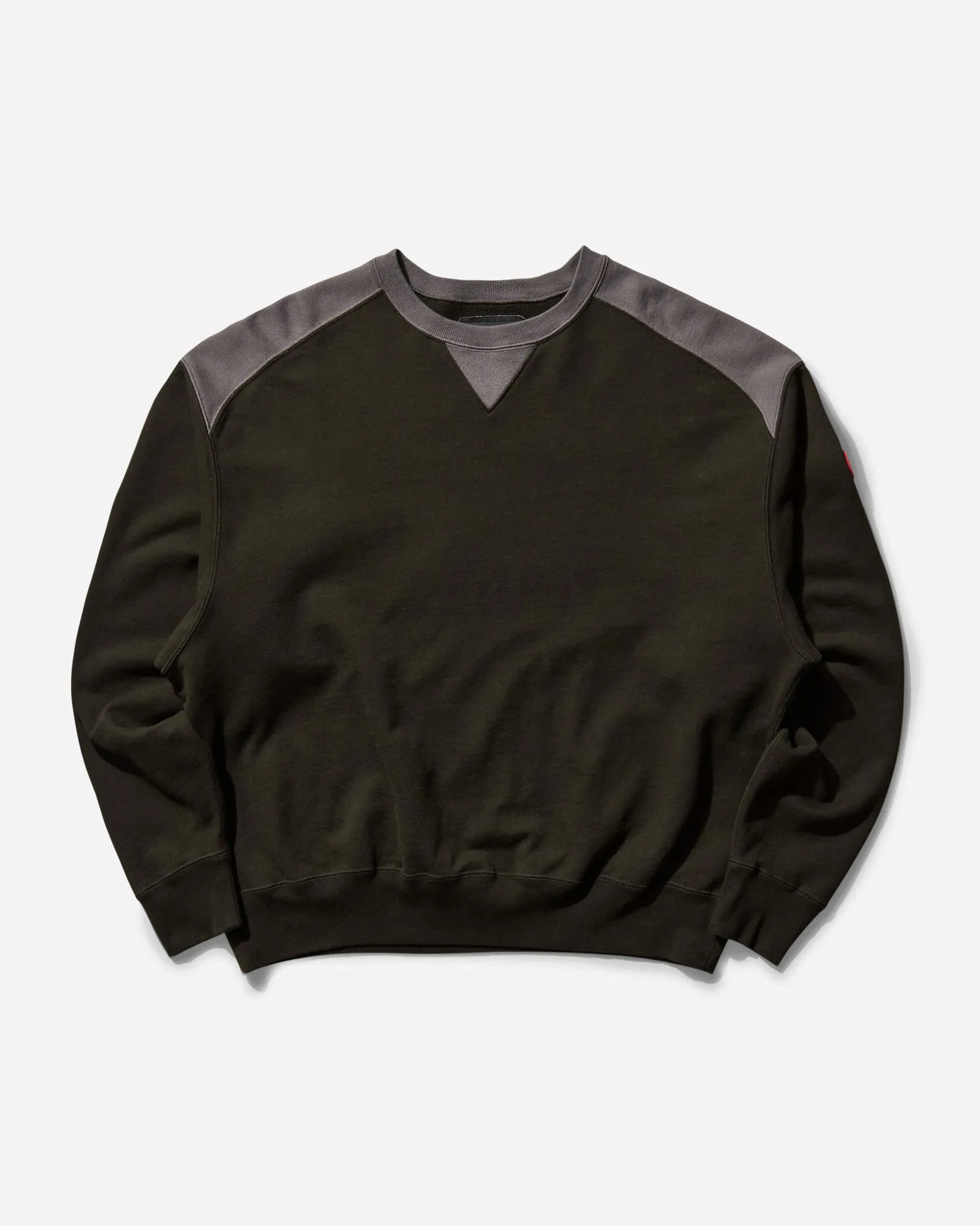 Sweatshirt Cav Empt Panel Shoulder Crewneck Sweatshirt CES26CS10 001