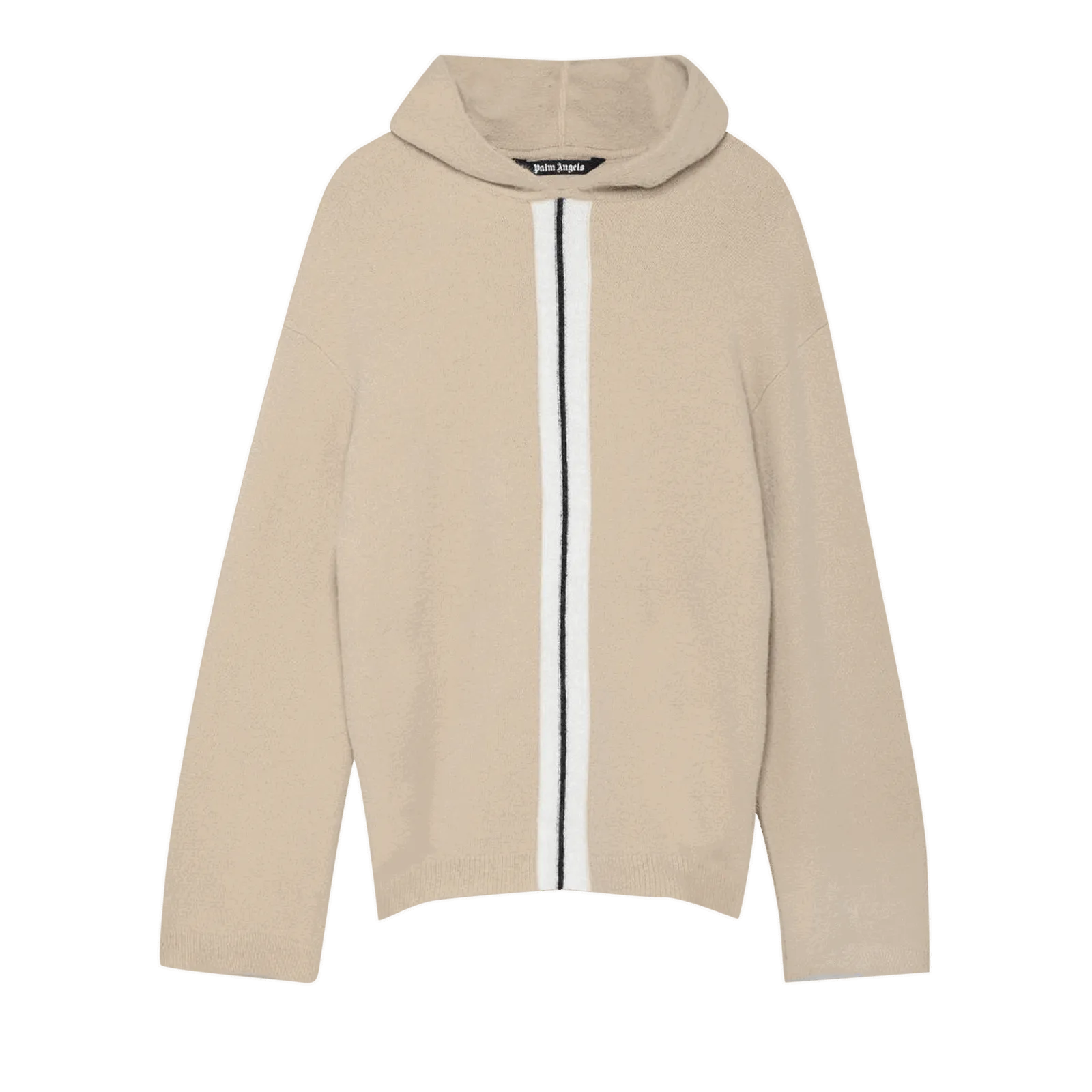 Sweatshirt Palm Angels Fleecy Knit Hoodie PMHA038F21KNI0010301