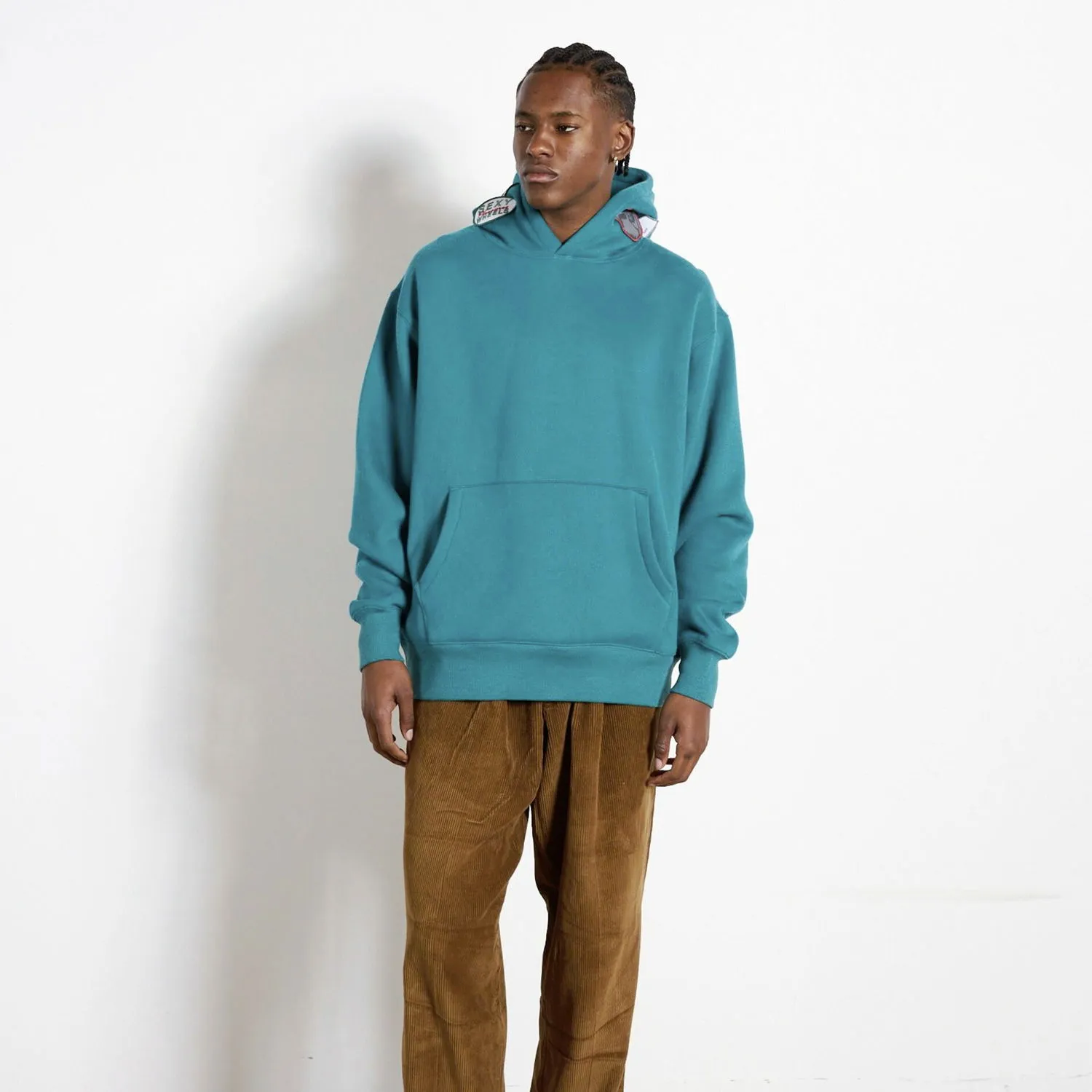 Sweatshirt Pleasures Worms Hoodie P23F022-GREEN