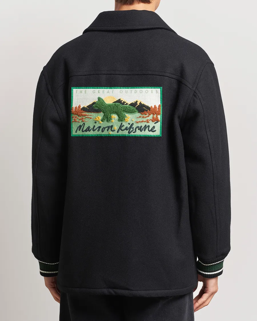 Varsity Jacket Black