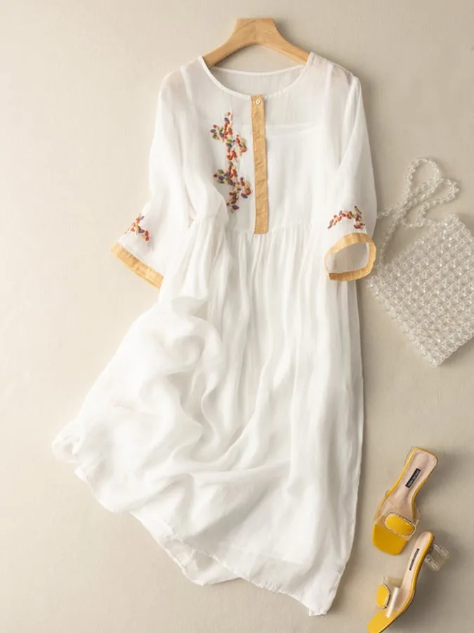 Vera - Kleid - Boho - Handgefertigt - Alltagstauglich