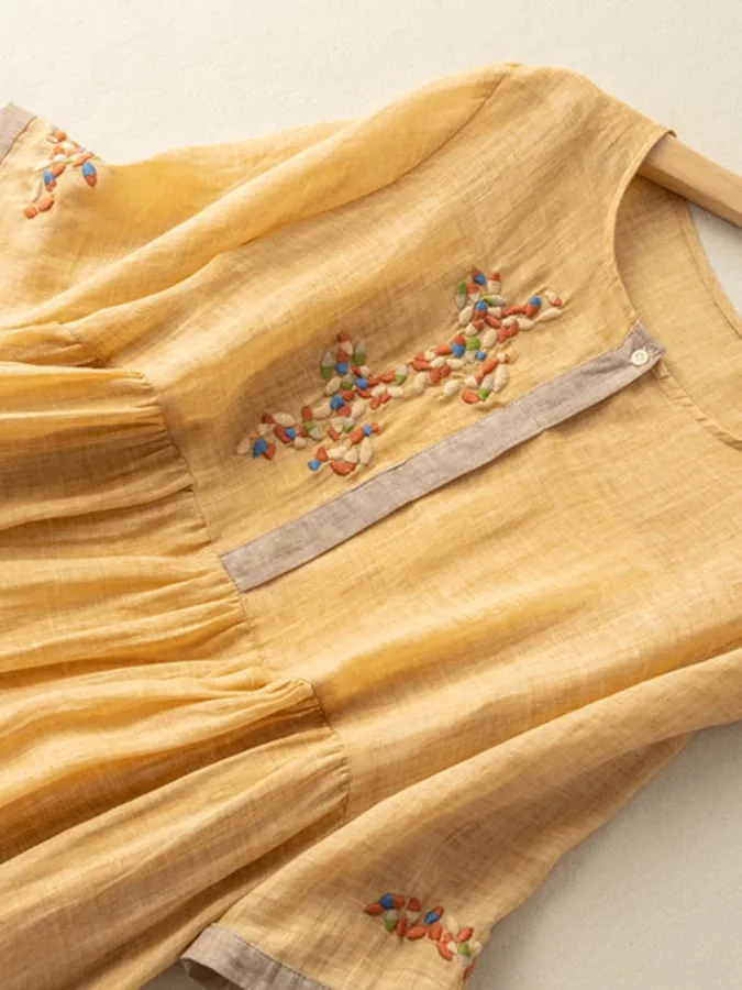 Vera - Kleid - Boho - Handgefertigt - Alltagstauglich