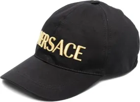   Versace  Embroidered Logo Baseball Cap schwarz  Gürtel 